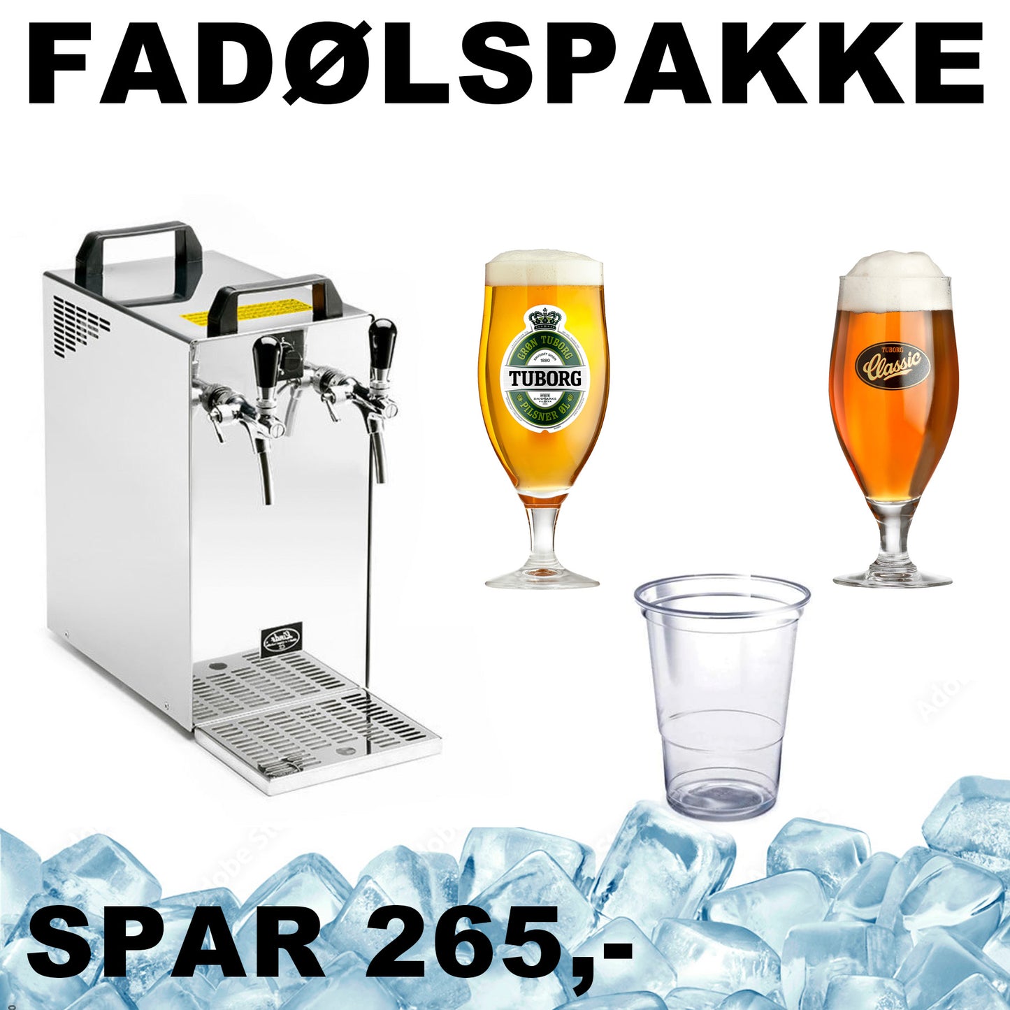 Fadølspakke (50 liter øl)